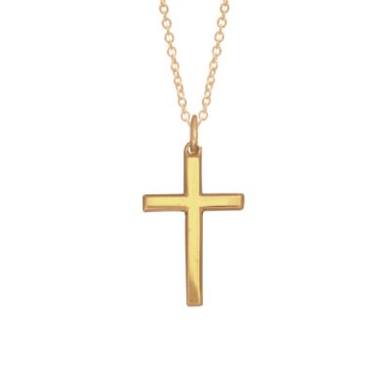 9ct Yellow Gold Cross - 19 Eleven Jewellers