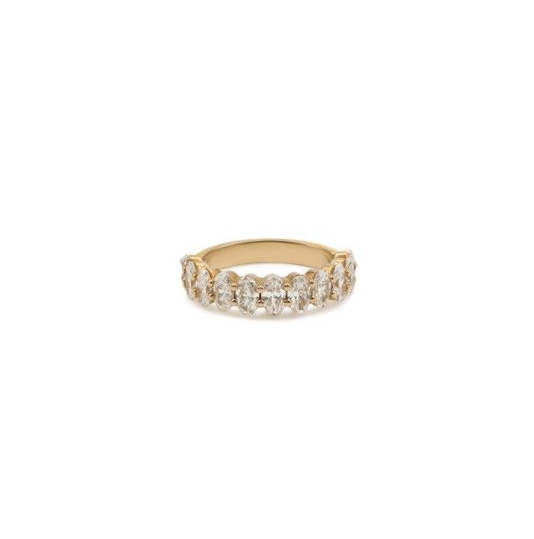 9ct Yellow Half - Eternity Ring 2.15ct - 19 Eleven Jewellers