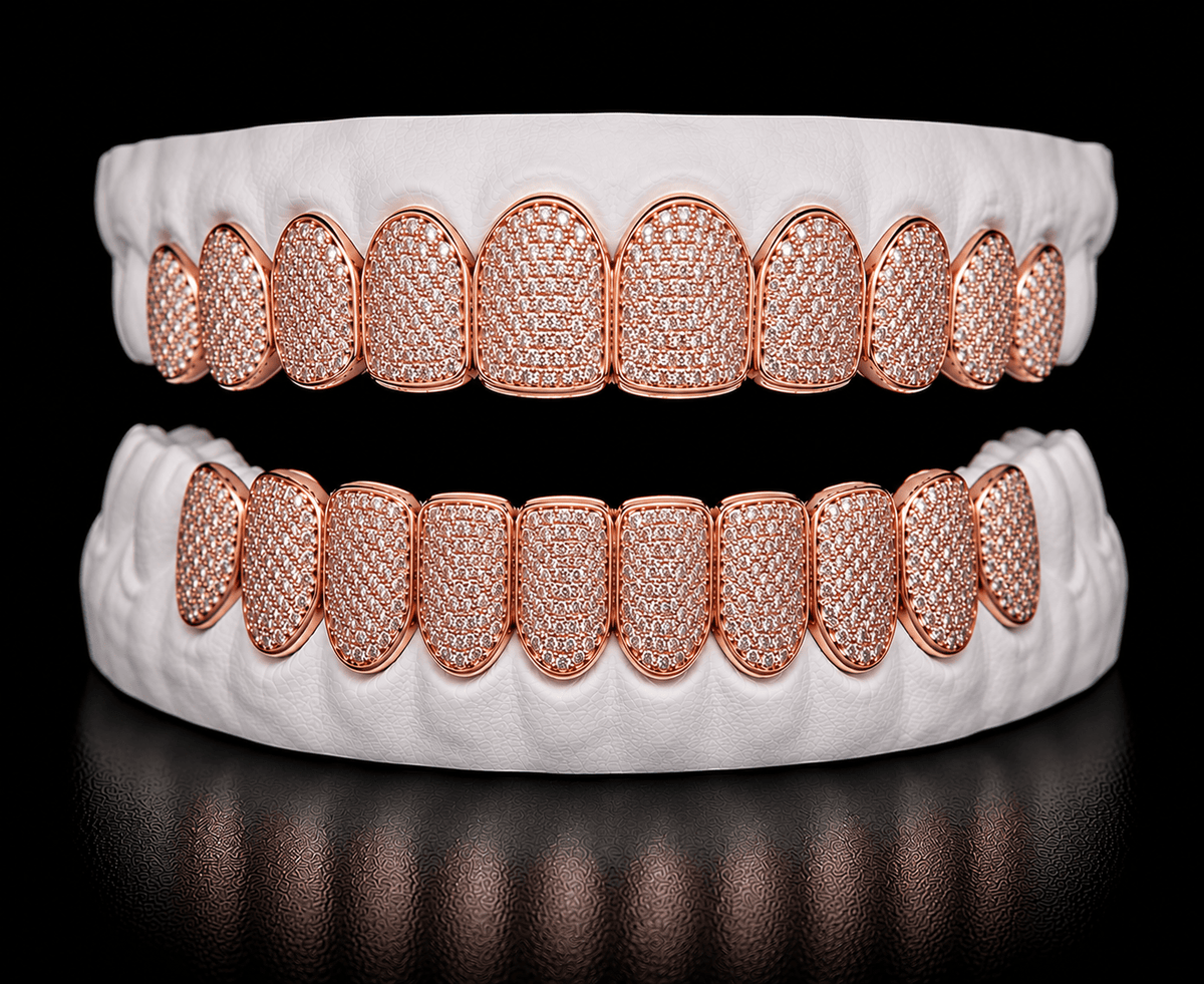 Full Set Grillz — Iced Out - 19 Eleven Jewellers