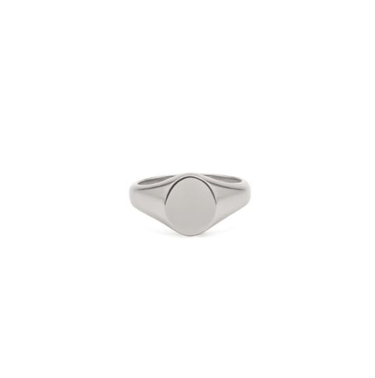 Oval Signet Ring Large - 19 Eleven Jewellers