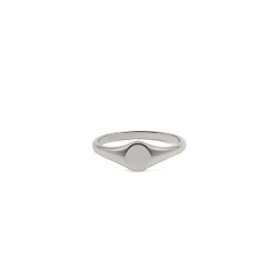 Oval Signet Ring Small - 19 Eleven Jewellers