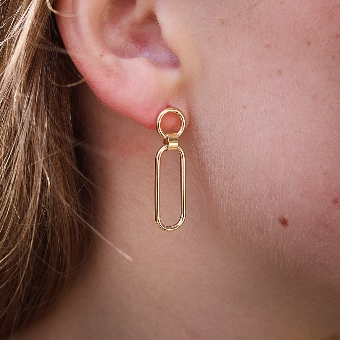 Circle W/ Paperclip Hoop