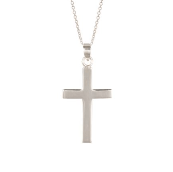 Sterling Silver Cross Pendant - 19 Eleven Jewellers