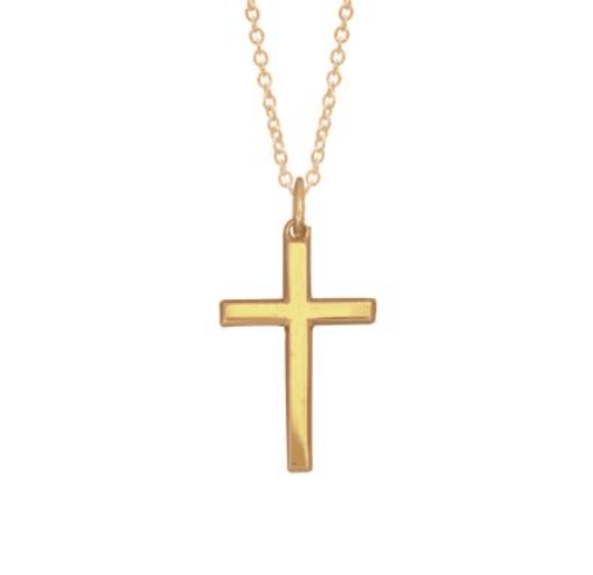 9ct Yellow Gold Cross - 19 Eleven Jewellers