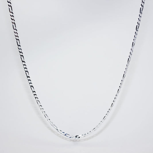 Bevelled Figaro 1/3 - 19 Eleven Jewellers