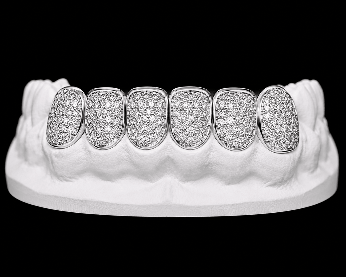 Bottom 6 Grillz — Iced Out - 19 Eleven Jewellers