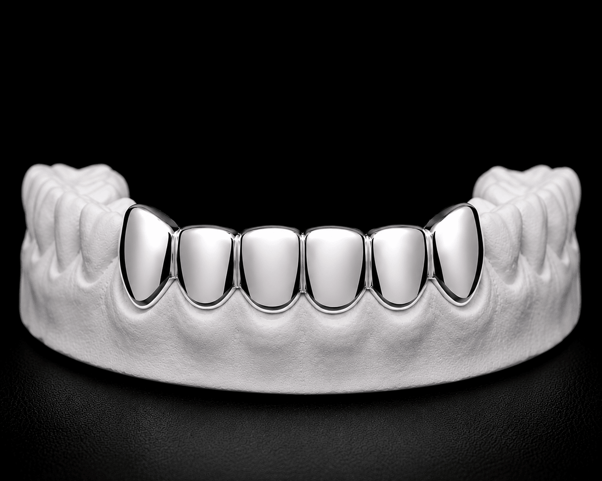 Bottom 6 Grillz — Plain Solid - 19 Eleven Jewellers