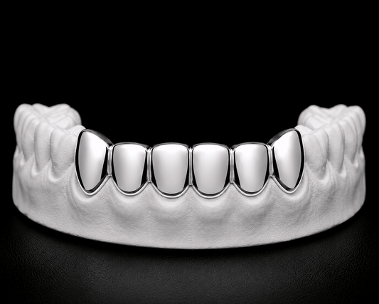 Bottom 6 Grillz — Plain Solid - 19 Eleven Jewellers