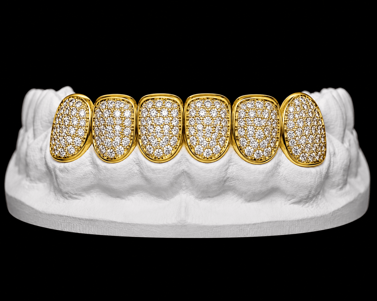 Bottom 6 Grillz — Plain Solid - 19 Eleven Jewellers