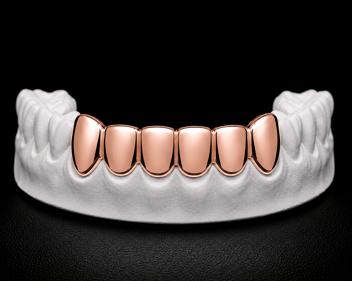 Bottom 6 Grillz — Plain Solid - 19 Eleven Jewellers