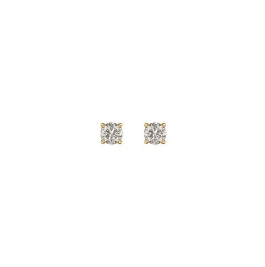 Claw Set 0.5ct Lab Diamond Studs - 19 Eleven Jewellers