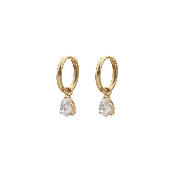 Pear Cut Drop Hugs - 19 Eleven Jewellers