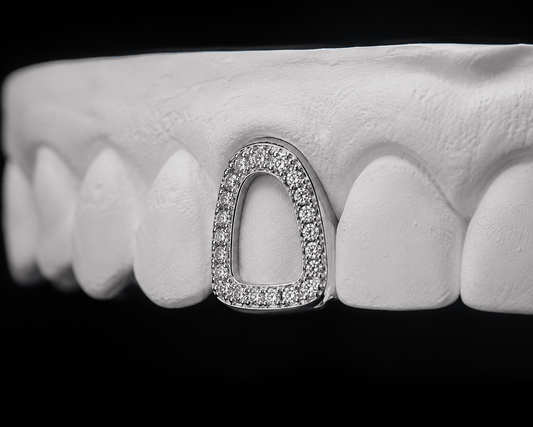 Single Cap Grillz — Iced Window - 19 Eleven Jewellers
