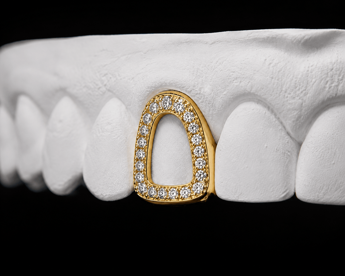 Single Cap Grillz — Iced Window - 19 Eleven Jewellers