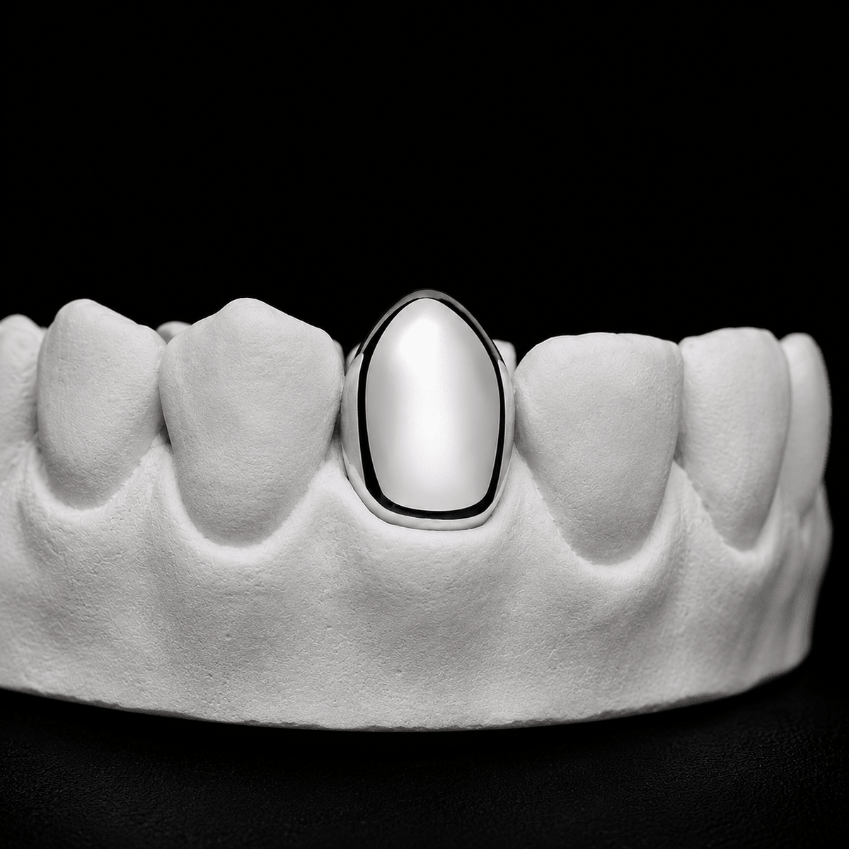 Single Cap Grillz — Plain Solid - 19 Eleven Jewellers