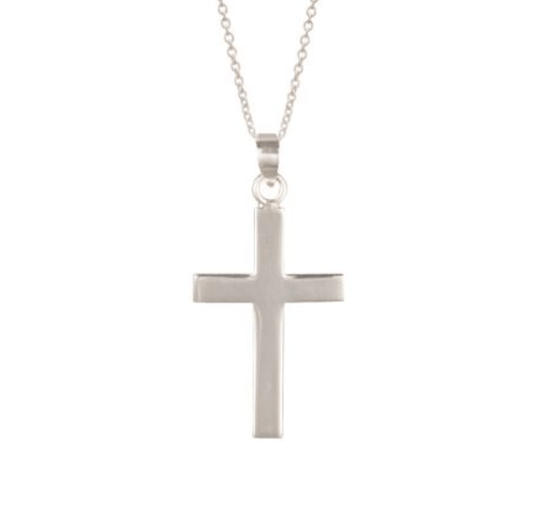 Sterling Silver Cross Pendant - 19 Eleven Jewellers