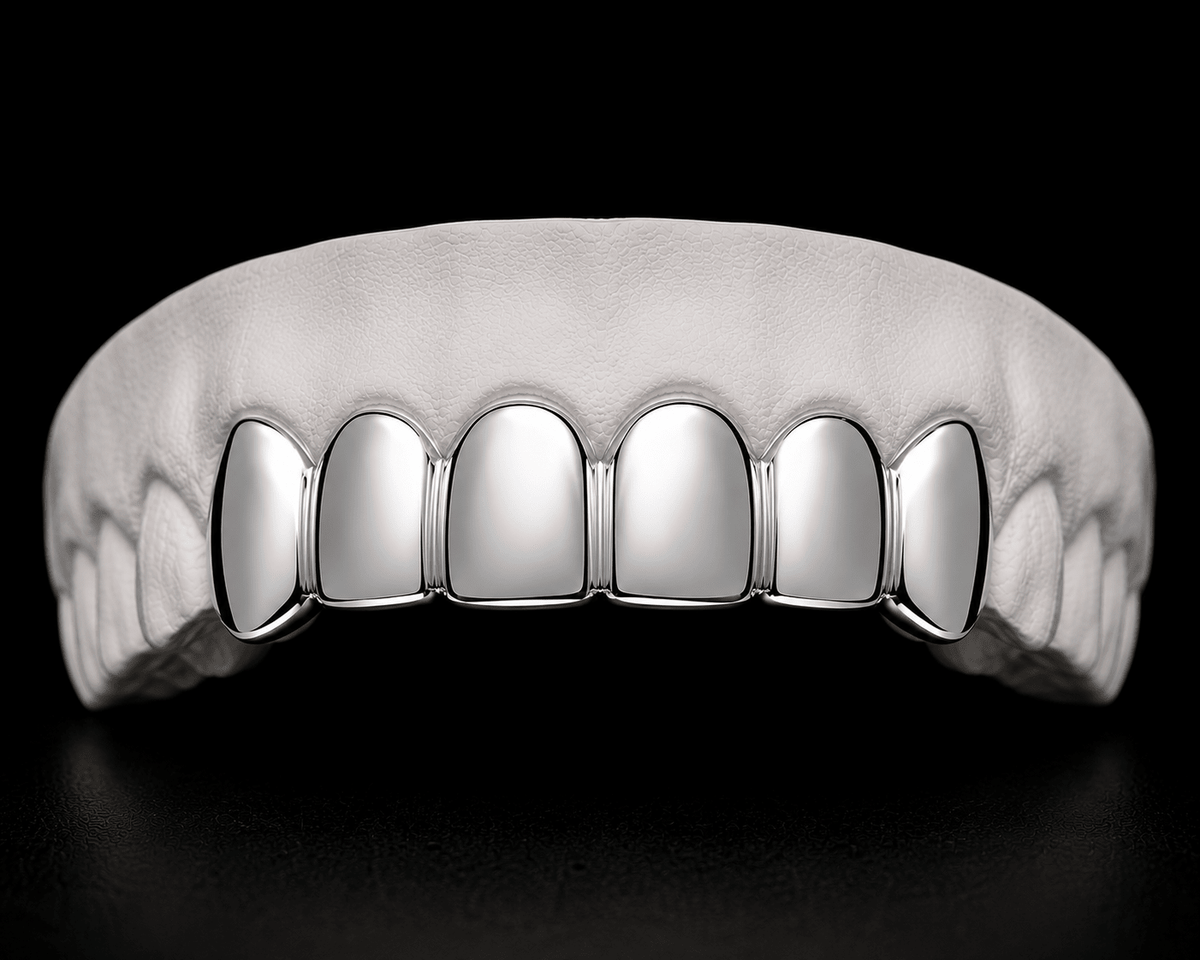 Top 6 Grillz — Plain Solid - 19 Eleven Jewellers