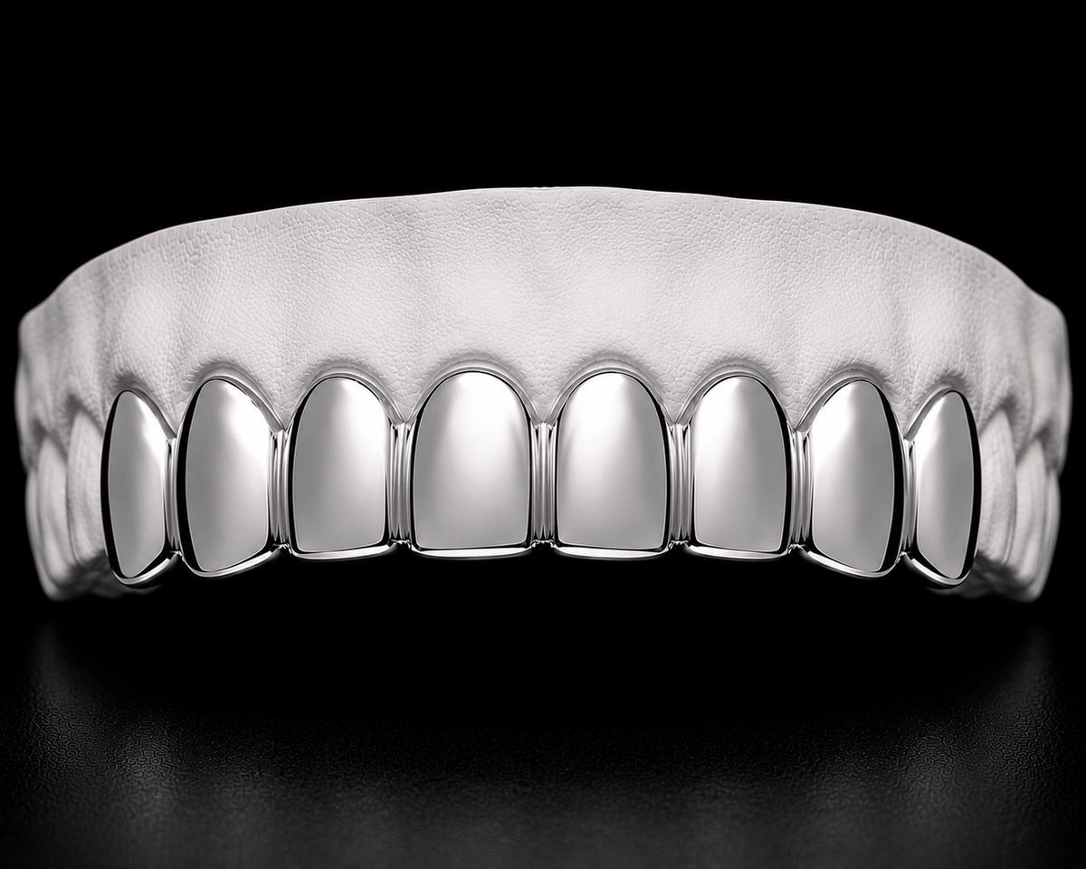 Top 8 Grillz — Plain Solid - 19 Eleven Jewellers