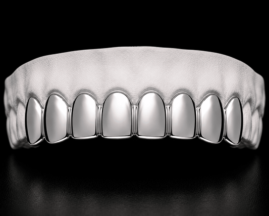 Top 8 Grillz — Plain Solid - 19 Eleven Jewellers